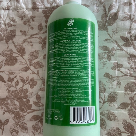 Jelly Belly Green Apple Bubble Bath - Picture 2 of 2